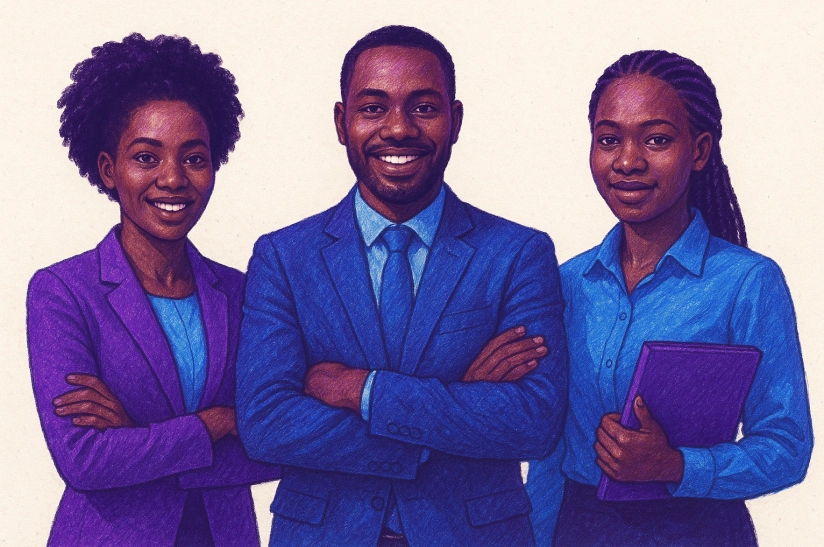 Tax Savvy Uganda team illustration